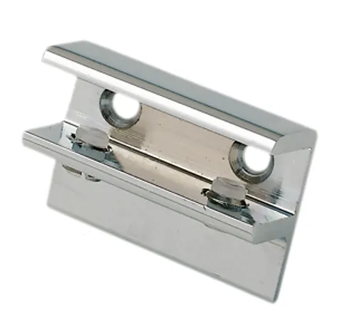 Soporte estante vidrio cuadr., perfil latón, prolong. soporte Soporte estante vidrio cuadr., perfil latón, prolong. soporte