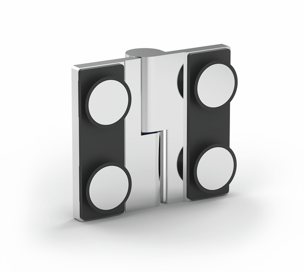 Paumelle pour porte de douche Arta FM, verre-verre 135-180° 