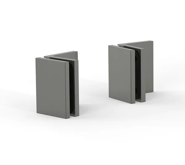 Angle connector Juna®, glass-wall 90° Angle connector Juna®, glass-wall 90°