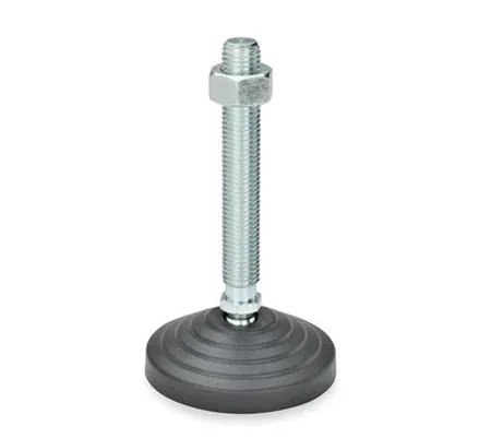 Csuklós láb Ø=80 mm, M16-os menet, menethossz: 168 mm
