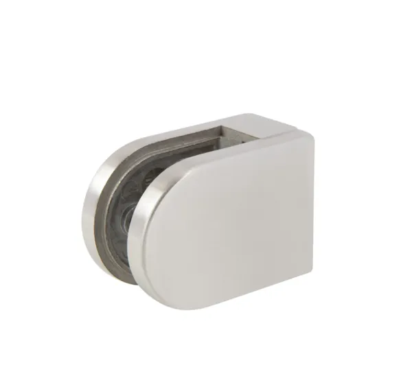 Patte de fixation demi-ronde 63 x 45 mm