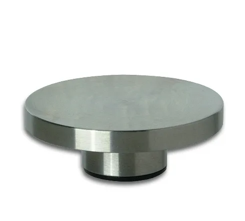 Möbelfuß ø 35 x 14 mm, Edelstahl