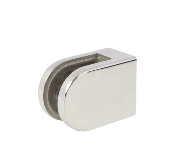 Patte de fixation demi-ronde 63 x 45 mm