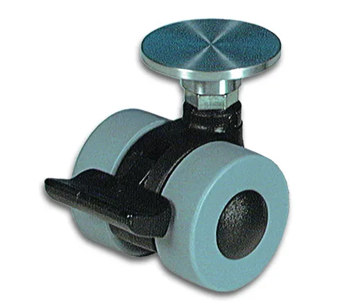 Castor roller for glass furniture for bonding Castor roller for glass furniture for bonding