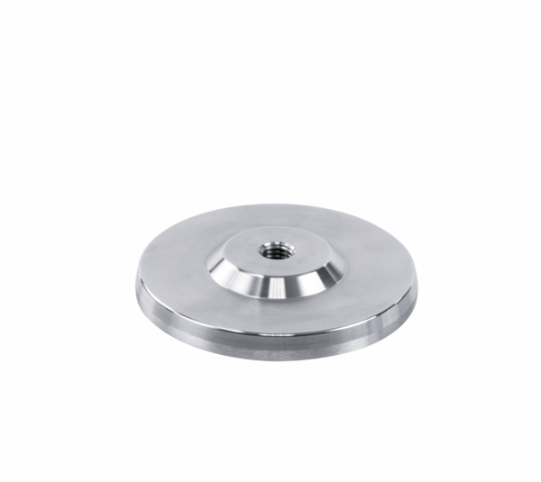 Adhesive adapter plate for table leg
