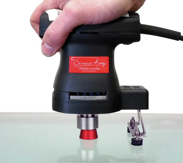 Schleifkopf Scratch Away® Ø 25 mm rot 93063