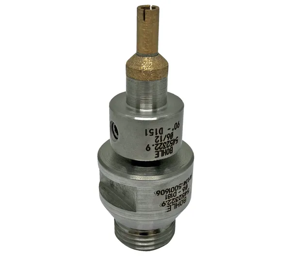 Broca hueca diamantada industrial con anillo avellanado