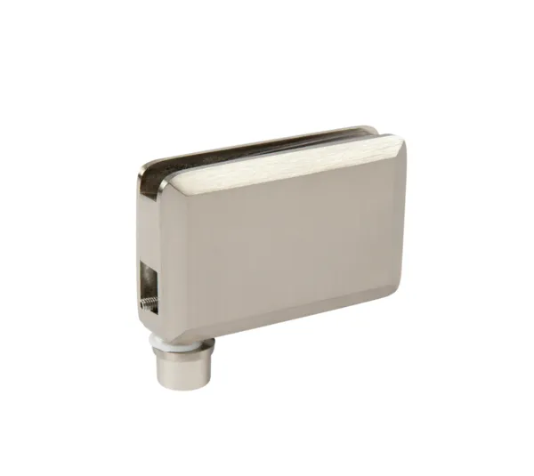 Furniture corner hinge Vitreasy 006, glass-wood