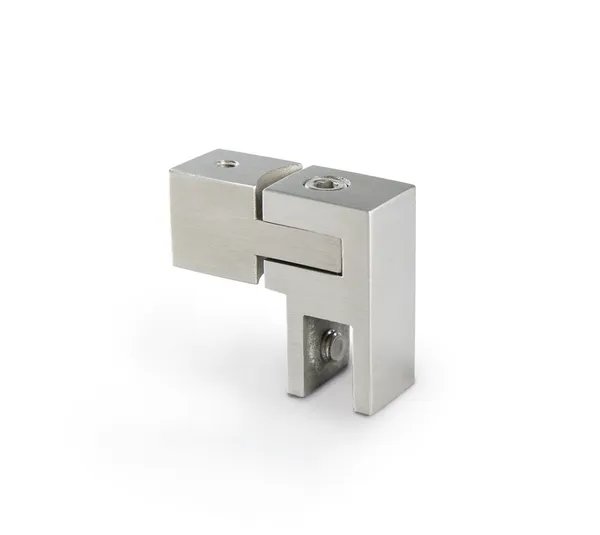 Glass connector Square 15, end piece