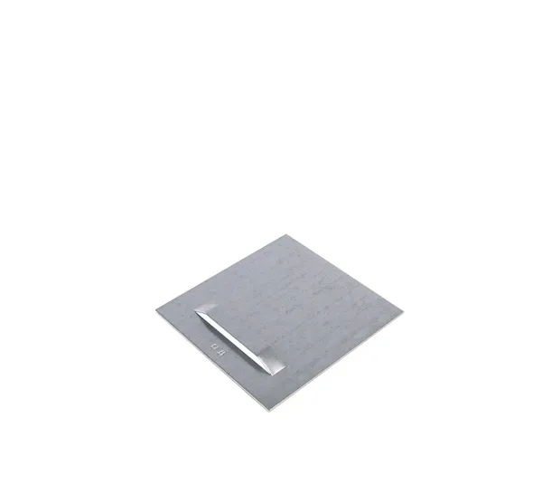 Spiegelblech mit einer Öse, selbstklebend, Pack mit 10 Stück