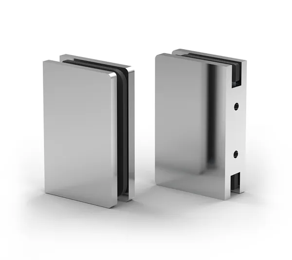 Connettore Santos, vetro-muro 90°