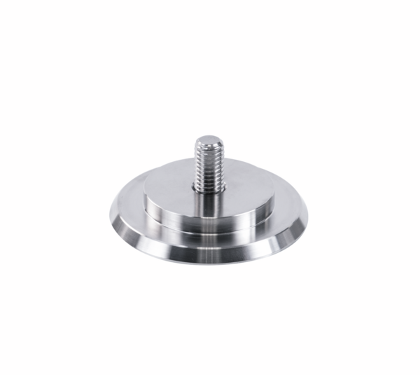 Adhesive adapter plate for table leg
