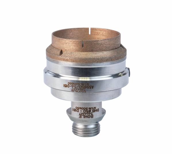 Broca hueca diamantada industrial con anillo avellanado