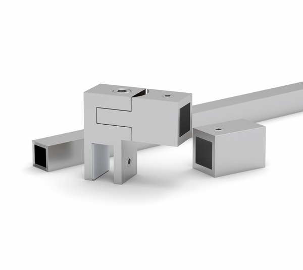 Reinforcement bar set Square 15, glass-wall 90° Reinforcement bar set Square 15, glass-wall 90°