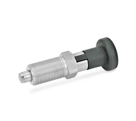 Bepattintható stift Ø = 8 mm, reteszelővel