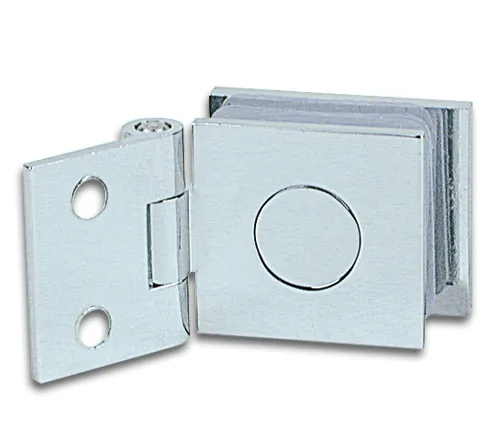 Vitreasy 008, charnière pour meubles, verre-bois