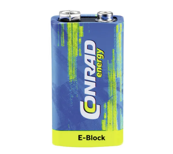 Blokbatterij 9 V