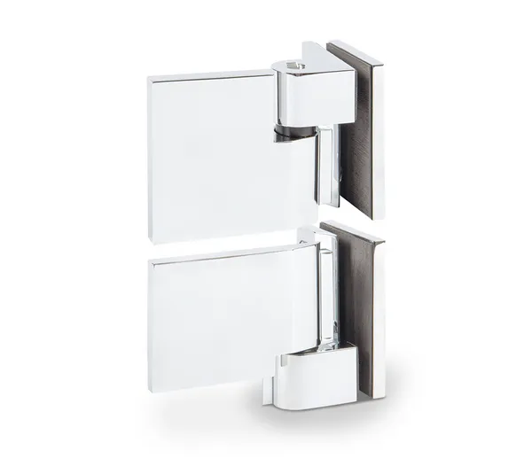 Bisagra para puerta de ducha Plan Artist, vidrio-vidrio 90°