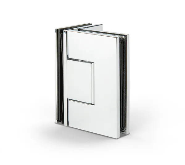 Bisagra puerta de ducha Bilbao Premium, vidrio-vidrio 90°