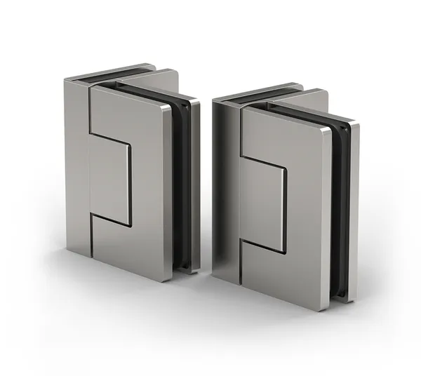 Bisagra para puerta de ducha Santos, vidrio-vidrio 90° Bisagra para puerta de ducha Santos, vidrio-vidrio 90°