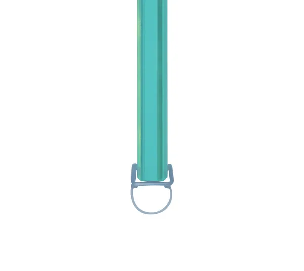 Shower door seal with bellows Shower door seal with bellows