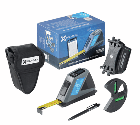Digital tape measure measurement set Solaflex