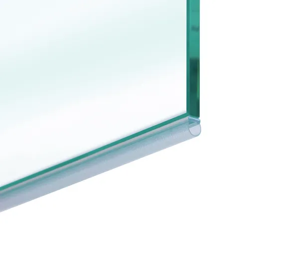 Selbstklebende Duschtürdichtung mit Balg