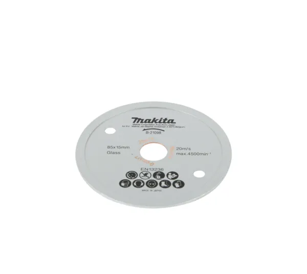 Hoja de sierra diamantada p. vidrio Makita B-21098 Ø 85 mm