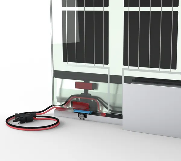 VetroMount® photovoltaic spacer block