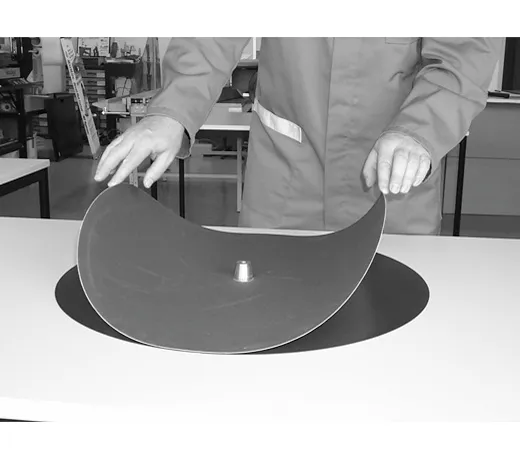 Gummi-Magnetscheibe Ø 600 mm