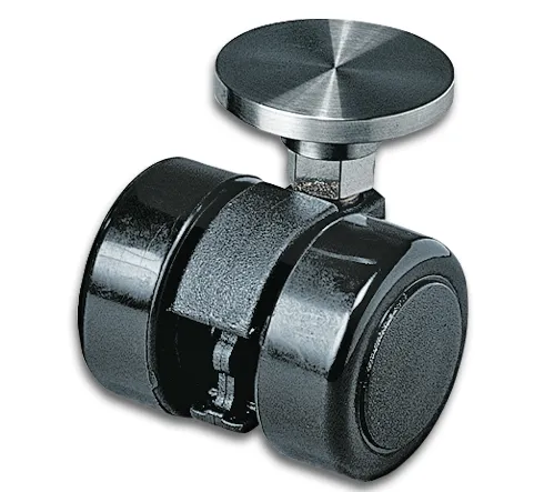 Castor roller for glass furniture for bonding Castor roller for glass furniture for bonding