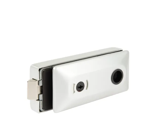 Studio porta di vetro con serratura WC  Studio porta di vetro con serratura WC