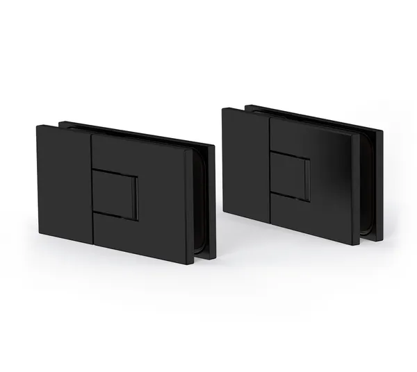 Shower door hinge Juna®, glass-glass 180° Shower door hinge Juna®, glass-glass 180°