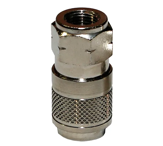 Quick-release coupling ⅛" F-NPT thread - socket
