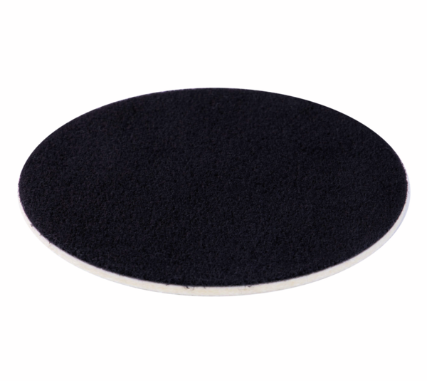 Felt polishing velcro disc