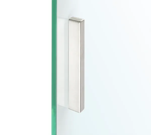 Poignée de porte pour le collage UV