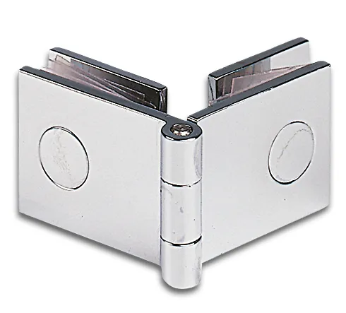 Vitreasy 008, charnière pour meubles, verre-verre