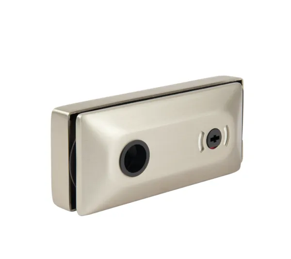 Studio porta di vetro con serratura WC 