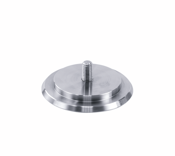 Adhesive adapter plate for table leg