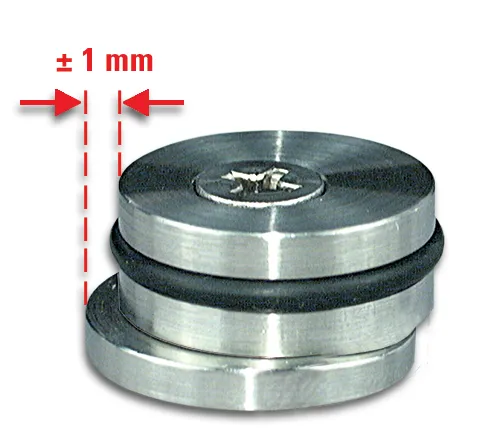 Soporte para estante de vidrio