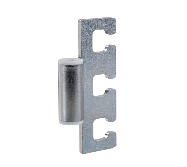 Pivot pour paumelle de porte en verre en 3 parties