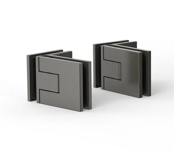 Shower door hinge Juna®, glass-glass 90° Shower door hinge Juna®, glass-glass 90°