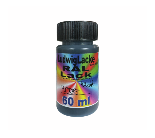 Penna per ritocchi nero RAL 9005 opaco