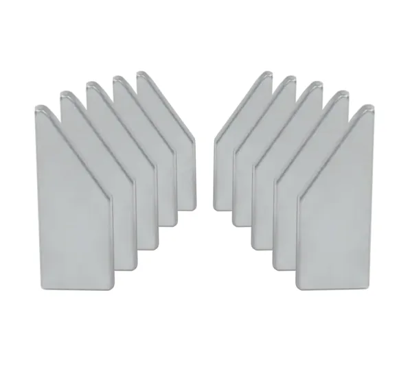 Set d'embouts pour profilé miroir
