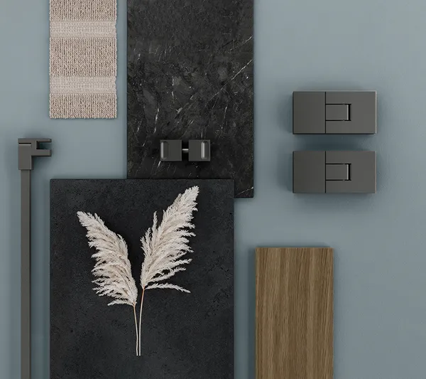 Cerniera porte doccia Juna®, vetro-muro 90°