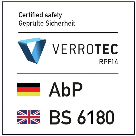 VetroMount® cover profile lateral, for side profile U