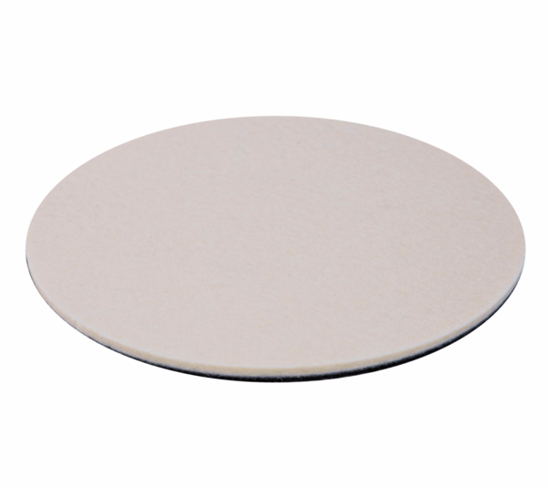 Felt polishing velcro disc