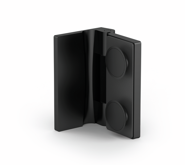 Paumelle de douche Madrid FM, verre-mur 90