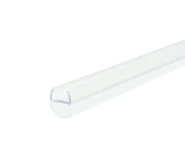Shower door seal with bellows Shower door seal with bellows