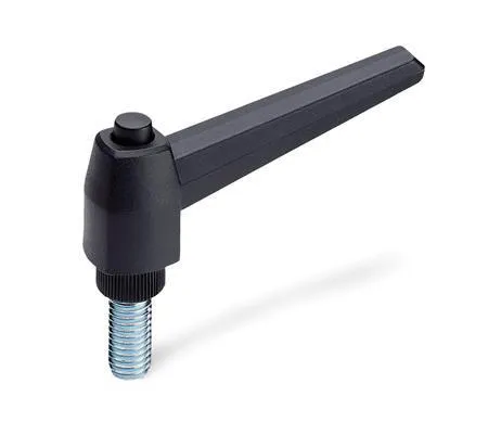 Klemmhebel, M 8 Gewinde, 63 mm Grifflänge, 40 mm Gewindelänge